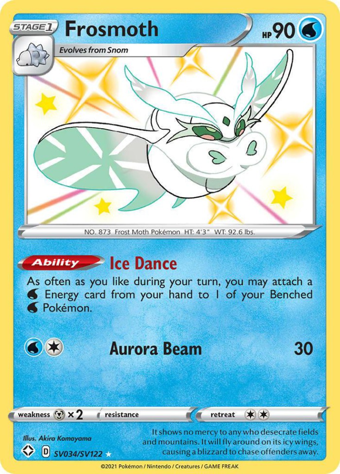 Carte Pokémon: Frosmoth [Beldeneige]