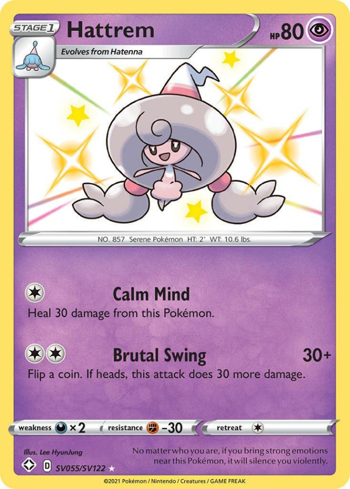 Carte Pokémon: Hattrem [Chapotus]