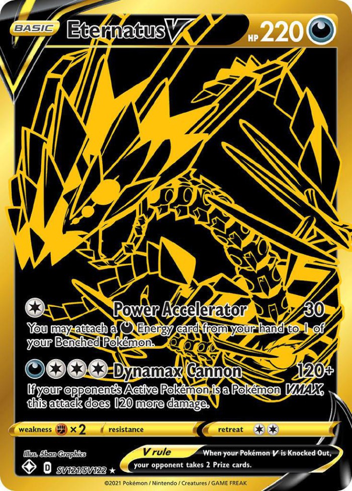 Carte Pokémon: Eternatus V [Éthernatos V]