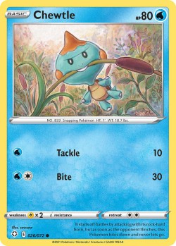 Carte Pokémon: Chewtle