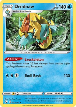 Carte Pokémon: Drednaw