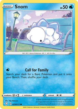 Carte Pokémon: Snom
