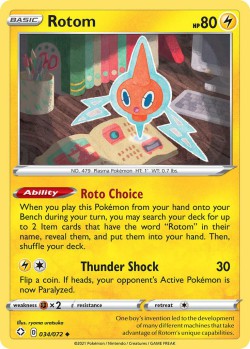 Carte Pokémon: Rotom