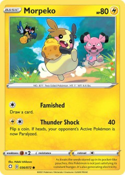 Carte Pokémon: Morpeko