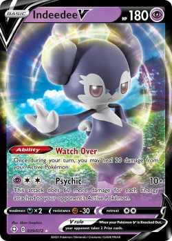 Carte Pokémon: Indeedee V
