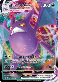 Carte Pokémon: Crobat VMAX