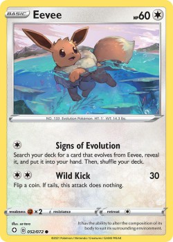 Carte Pokémon: Eevee