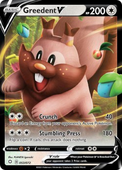 Carte Pokémon: Greedent V