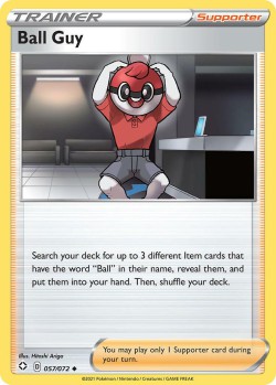 Carte Pokémon: Ball Guy
