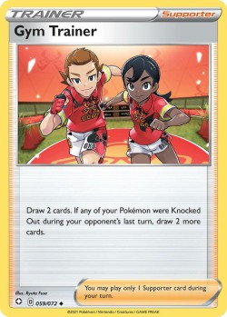 Carte Pokémon: Gym Trainer
