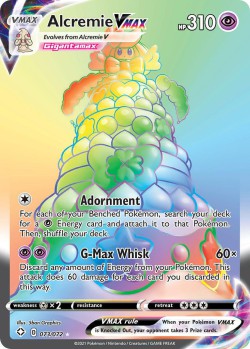 Carte Pokémon: Alcremie VMAX