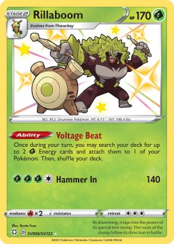 Carte Pokémon: Rillaboom
