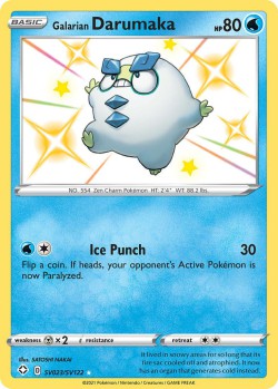 Carte Pokémon: Galarian Darumaka
