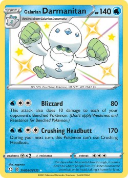 Carte Pokémon: Galarian Darmanitan