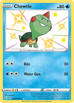 Carte Pokémon: Chewtle