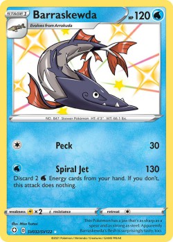 Carte Pokémon: Barraskewda