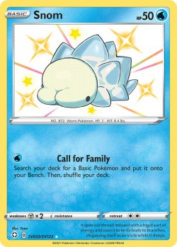 Carte Pokémon: Snom