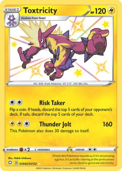Carte Pokémon: Toxtricity