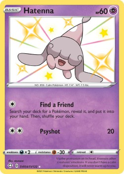 Carte Pokémon: Hatenna