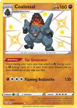 Carte Pokémon: Coalossal
