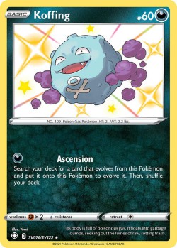Carte Pokémon: Koffing