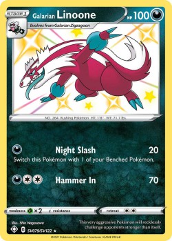Carte Pokémon: Galarian Linoone