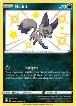 Carte Pokémon: Nickit