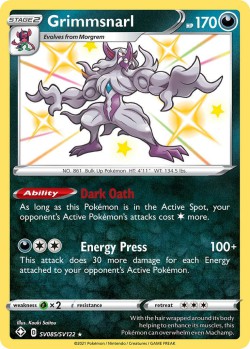 Carte Pokémon: Grimmsnarl