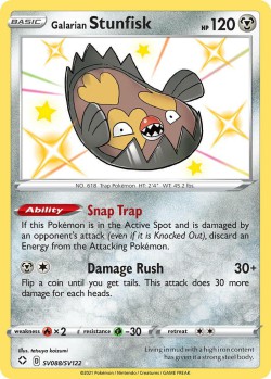 Carte Pokémon: Galarian Stunfisk