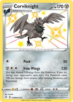 Carte Pokémon: Corviknight