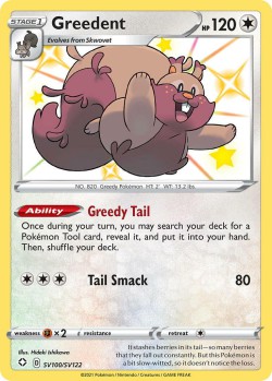 Carte Pokémon: Greedent