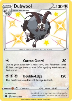 Carte Pokémon: Dubwool