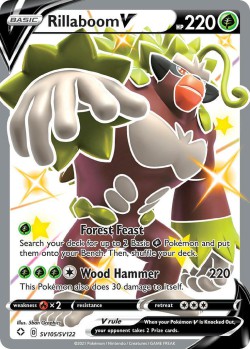 Carte Pokémon: Rillaboom V