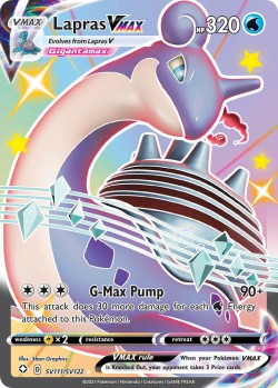Carte Pokémon: Lapras VMAX