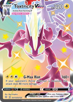 Carte Pokémon: Toxtricity VMAX