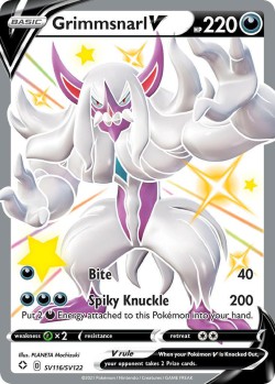 Carte Pokémon: Grimmsnarl V