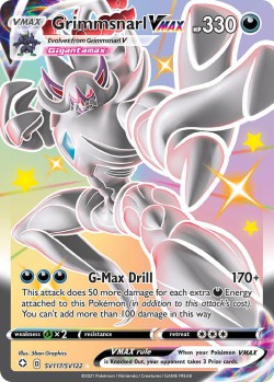 Carte Pokémon: Grimmsnarl VMAX