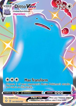 Carte Pokémon: Ditto VMAX