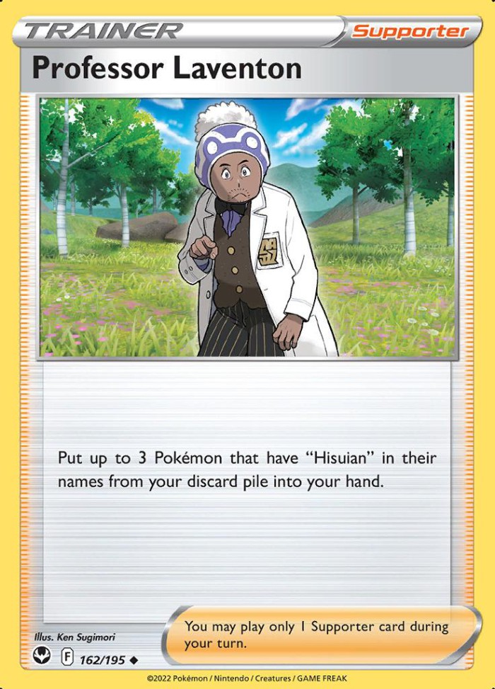 Carte Pokémon: Professor Laventon [Professeur Lavande]