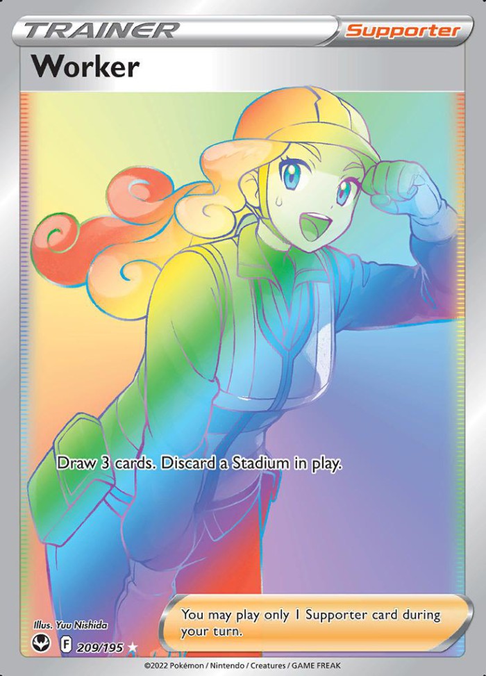 Carte Pokémon: Worker [Ouvrière]