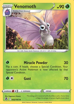 Carte Pokémon: Venomoth