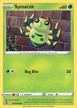 Carte Pokémon: Spinarak