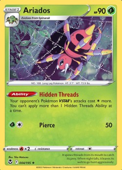 Carte Pokémon: Ariados