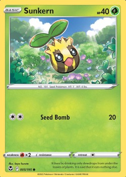 Carte Pokémon: Sunkern