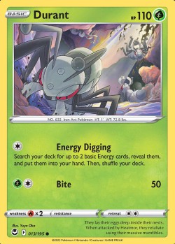 Carte Pokémon: Durant