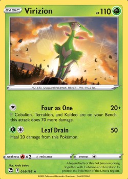 Carte Pokémon: Virizion