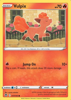 Carte Pokémon: Vulpix