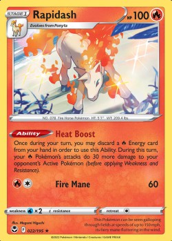 Carte Pokémon: Rapidash