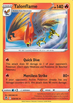 Carte Pokémon: Talonflame
