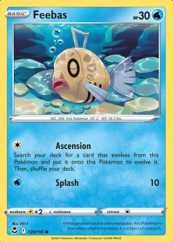 Carte Pokémon: Feebas